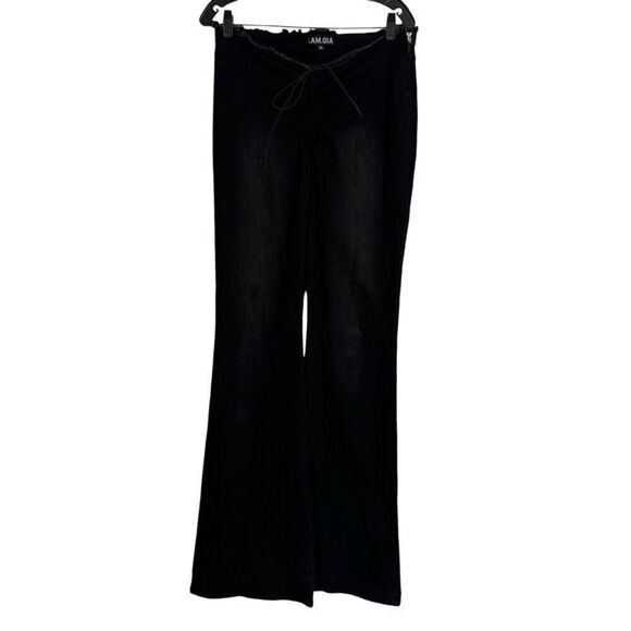 I.AM.GIA Neavah Denim Pants XL Black - Picture 2 of 13
